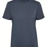 VERO MODA Damen Vmpaula S/S Noos T-shirts, Ombre Blue