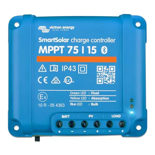 Victron Energy SmartSolar MPPT 75V 15 Amp 12/24-Volt Solar Laderegler