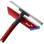 Vileda Profi Fensterwischer 2in1, Fensterabzieher und Einwascher mit Mikrofaserbezug