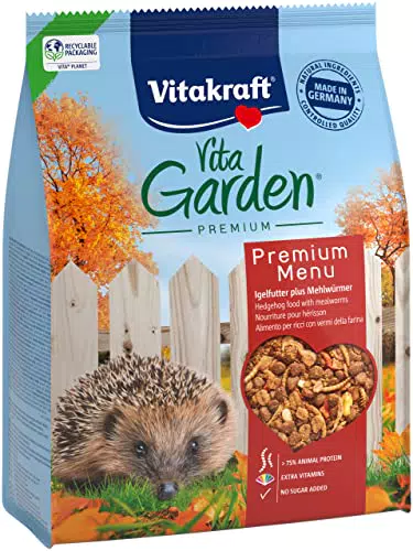 Vitakraft Vita Garden, Trockenfutter für Igel, für hilfsbedürftige Igel