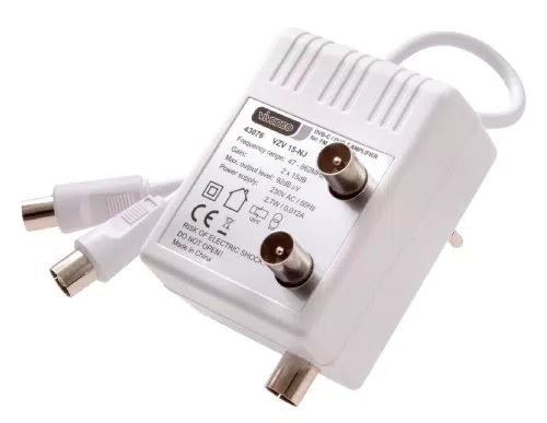 Vivanco STVZV 15S-NJ DVB-C / DVB-T TV-Zweigeräteverstärker