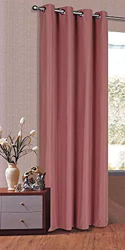 Vorhang Blickdicht Schal, Matte lichtdurchlässige unifarbene Gardine mit Ösen. Material aus Microsatin-Gewebe