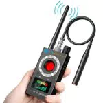 Wanzen Detektor RF Wireless, Wanzendetektor GPS Spy Finder Versteckte Kamera Laser für GSM Tracker Abhörgeräte Funkkameras Wanzenfinder