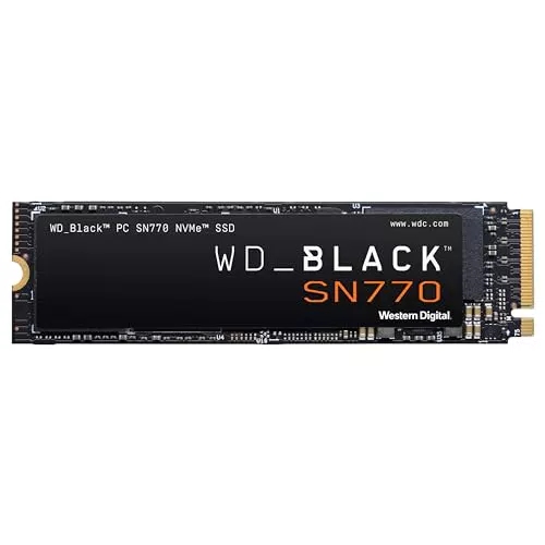 WD_BLACK SN770 NVMe SSD 250 GB Schwarz