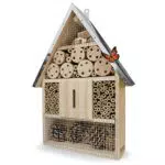 WILDLIFE FRIEND Großes Insektenhotel 39 x 23 cm Naturbelassen und Wetterfest