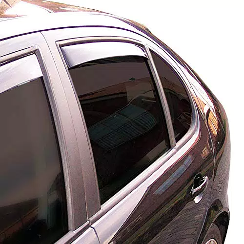 Windabweiser Master Schwarz kompatibel mit Mazda CX-30 2019-