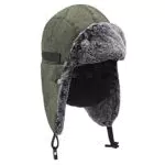 Winter Warm Trapper Jagd Hut Ohrenklappen Trooper Russisch Mütze Maske Ushanka Pelzmützen Männer Frauen