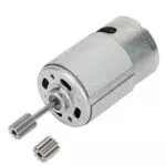 wosume RS550 Motor, 6V RS550 Hochgeschwindigkeits-Mikromotor für elektrisches Spielzeugauto Kindermotorrad