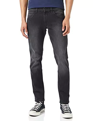 Wrangler Herren Bryson Jeans, Schwarz