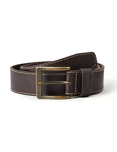 Wrangler Herren Stitched Belt, Braun, 110