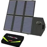 X-DRAGON Faltbar Solarpanel Solar Charger 40W Solar Klappbar Solar Panel USB für Kurbelradio Notfall