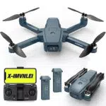 X15 2024 Bürstenlose Motor Drohne 2 Kameras 40km/h Max Windbeständig 4 Level drohnen 5G WiFi FPV Duale Kameras Optische Flussortung RC drone 2 Akkus 30Mins