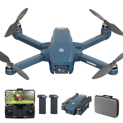 X15 Drohne mit bürstenlosem Motor, 1080P HD-Kamera für Anfänger