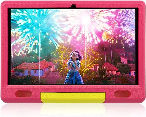 XCX Kinder Tablet 10 Zoll, 2GB+32GB Android 12 Tablet Kinder mit Hülle