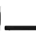 Yamaha SR-C30A Kompakte Soundbar mit kabellosem Subwoofer In Schwarz
