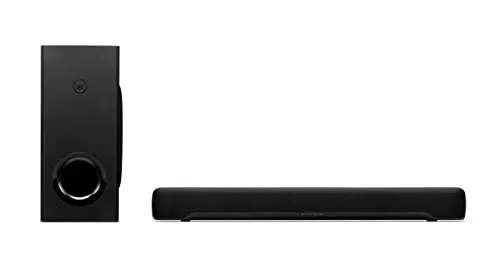 Yamaha SR-C30A Kompakte Soundbar mit kabellosem Subwoofer In Schwarz