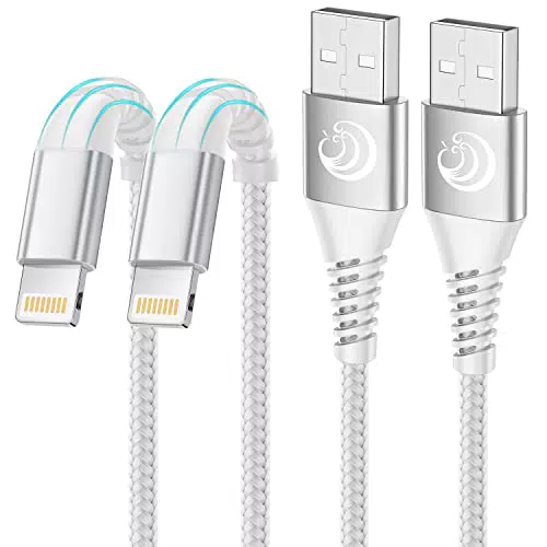 Yosou iPhone Ladekabel, Lightning Kabel Schnellladekabel iPhone Fast Lightning auf USB iPhone Kabel Ladekabel Kompatibel mit iPhone 14 13 12 11 Pro XS Max XR X 8 7 Plus 5s SE 2020