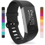 Yousave Accessories Armband Kompatibel mit Fitbit Charge 3 & 4 Armbänder