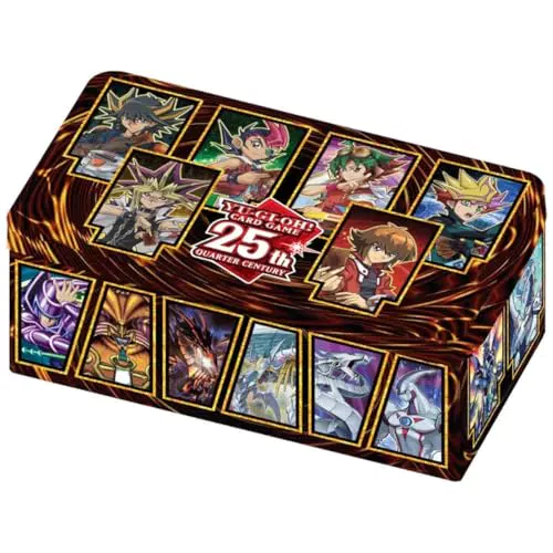 Yu-Gi-Oh! TRADING CARD GAME Tin of Dueling Heroes 25th Anniversary Deutsche Ausgabe