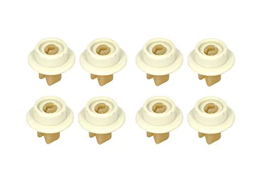 Zanussi 50279059005 Geschirrspülerzubehör/Geschirrkörbe MGD/AEG Electrolux Zanussi Blanco Geschirrspüler unteren Korb Rad Kit