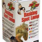 Zoo Med SL-60E Repti Basking Spot Strahler 60 Watt, für Wärme und Licht im Terrarium