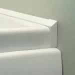 Abschlußleisten Set für Badewannen 2x195cm + Ecken