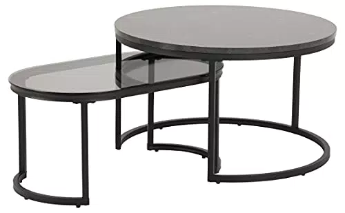 AC Design Furniture Spencer Couchtisch 2er-Set für Wohnzimmer