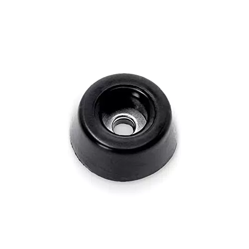 Adam Hall Hardware 4906 M24 AH - 24er Set Gummifuß 38 x 10mm schwarz im Beutel