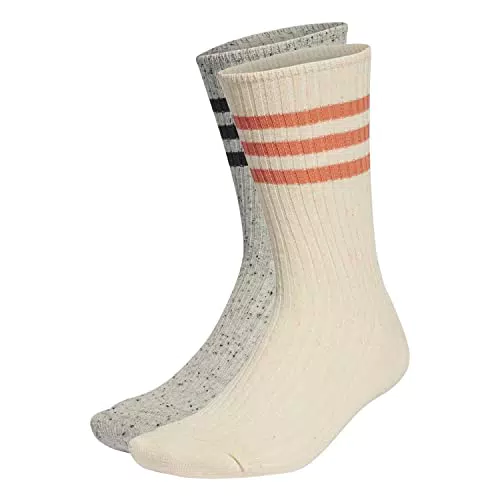 Adidas, Lounge Crew Socks 2 Pairs, Socken, Multicolor/Multicolor