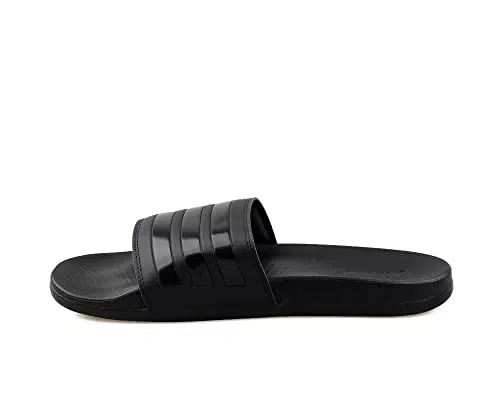 adidas Unisex Adilette Comfort Schlappen, Core Black/Core Black/Core Black