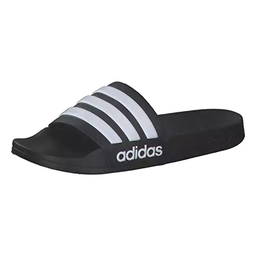 adidas Unisex Adilette Shower Schlappen, Core Black/Ftwr White/Core Black