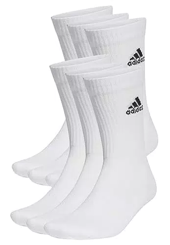 adidas Unisex Cushioned Sportswear 6 Paar Crew Socken