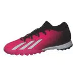 ADIDAS Unisex X SPEEDPORTAL.3 TF Sneaker, Team Shock pink 2/Zero met./core Black