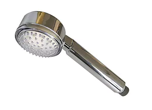 ADOB LED Handbrause Duschkopf mit farbiger Temperaturanzeige rot blau grün