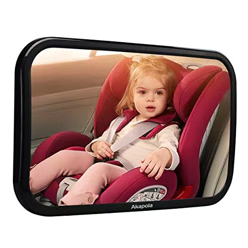Akapola Rücksitzspiegel für Babys, Spiegel Auto 360° schwenkbar