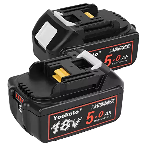 Akku 18V für Makita Ersatzbatterie BL1850B Werkzeugakku 2 Stück 5