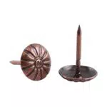 Akozon Vintage Polsternägel Bronze Metall Tags Möbel Sofa Tür Dekorative DIY Projekte Tack Stud 100 stück