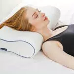 alkamto Orthopädisches Memory-Schaum-Kissen, ergonomisches Schlafkissen