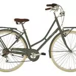 Alpina Bike Fahrrad Viaggio Frau,Olivgrün,28
