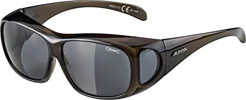 ALPINA OVERVIEW - Verzerrungsfreie und Bruchsichere OTG Sonnenbrille Mit 100% UV-Schutz Für Erwachsene