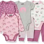 Amazon Essentials Disney, Marvel, Star Wars Baby Mädchen 6-teiliges Outfit-Set