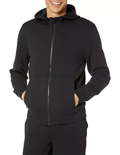 Amazon Essentials Herren Active Sweat Kapuzensweatshirt mit durchgehendem Reißverschluss