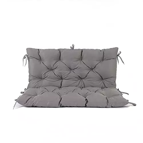 Ambientehome Auflage für 2er Bank HANKO Nordisches Design Sitzkissen Bankauflage