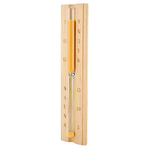 Annadue Sauna Sanduhr, 15 Minuten Zeituhr Sanduhr, Sanduhr