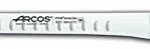 Arcos 231000 Serie Riviera - Schneidmesser Schinkenmesser - Klinge aus Nitrum geschmiedetem Edelstahl 250 mm - HandGriff Polyoxymethylen Farbe Schwarz