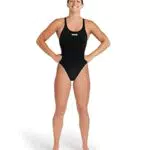 arena Solid Swim Tech Team Damen-Badeanzug Einteilig