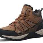 ARRIGO BELLO Winterschuhe Herren Winterstiefel Wanderstiefel Trekking Stiefel Gefüttert Warm Rutschfeste Boot Größe 41-46