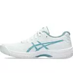 ASICS Damen Gel-Game 9 Clay/OC Sneaker, White/GRIS Blue