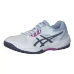 ASICS Damen Volleyballschuhe Gel-Task 3 1072A082 White/Dive Blue 42