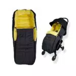 aullalah Fußsack Kinderwagen Winter, Lammfell Herausnehmbar Fußsack Kinderwage